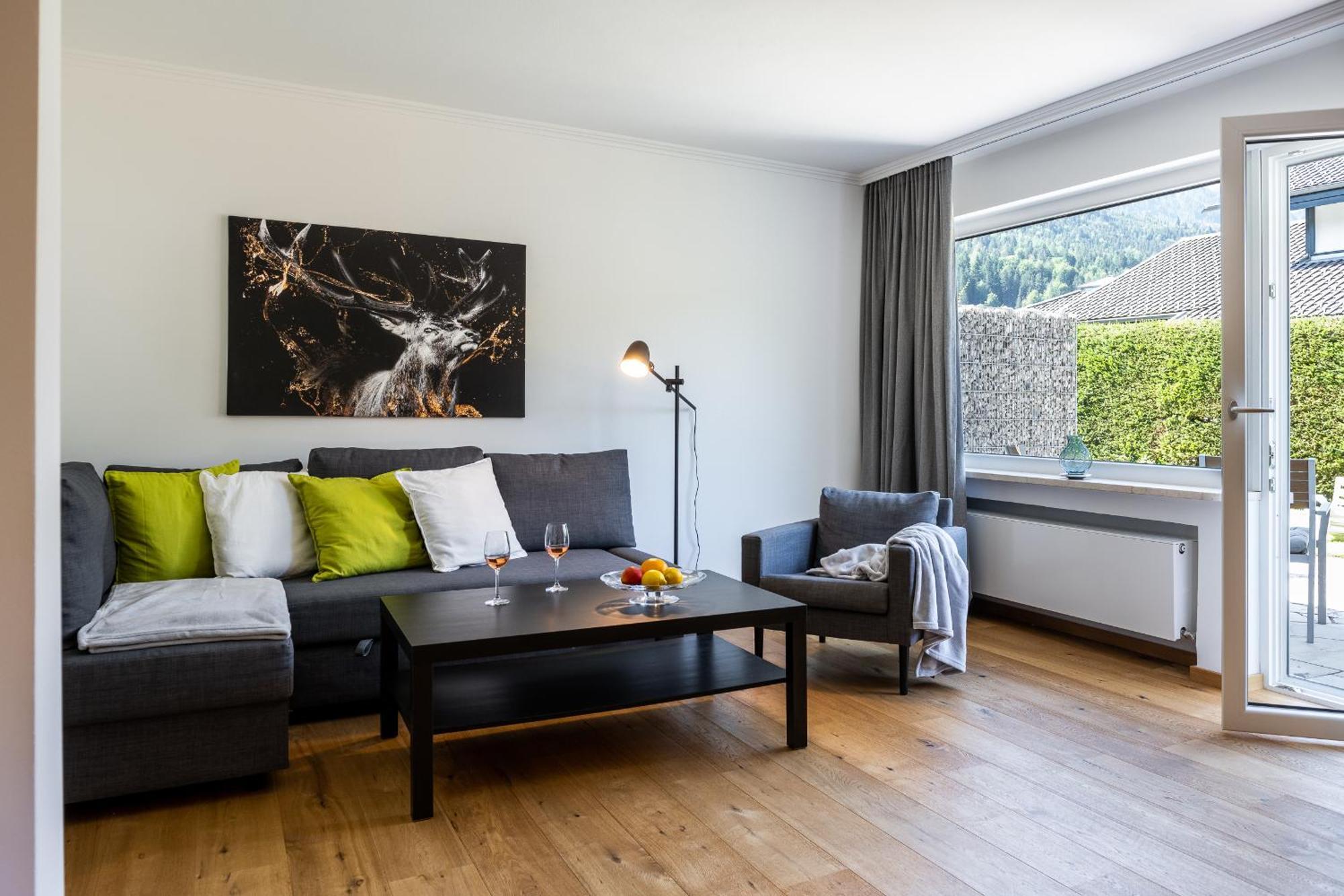 Auszeit I Apartment การ์มิช-พาร์เทนเคียร์เชน ภายนอก รูปภาพ